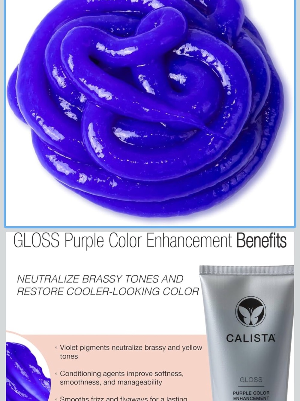 Calista Purple Color Enhancement Gloss (6.76 oz/200 ml) - Picture 5 of 5